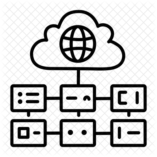 Ícone Infraestrutura e Virtualização