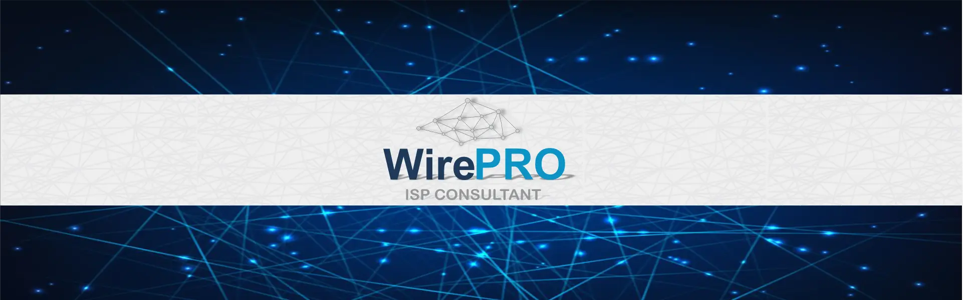 Banner da WirePRO mostrando soluções de rede para ISPs